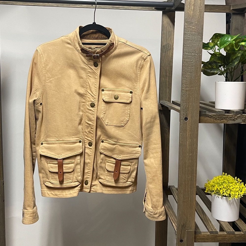 Ralph Lauren Jacket with Leather Detail, Size L